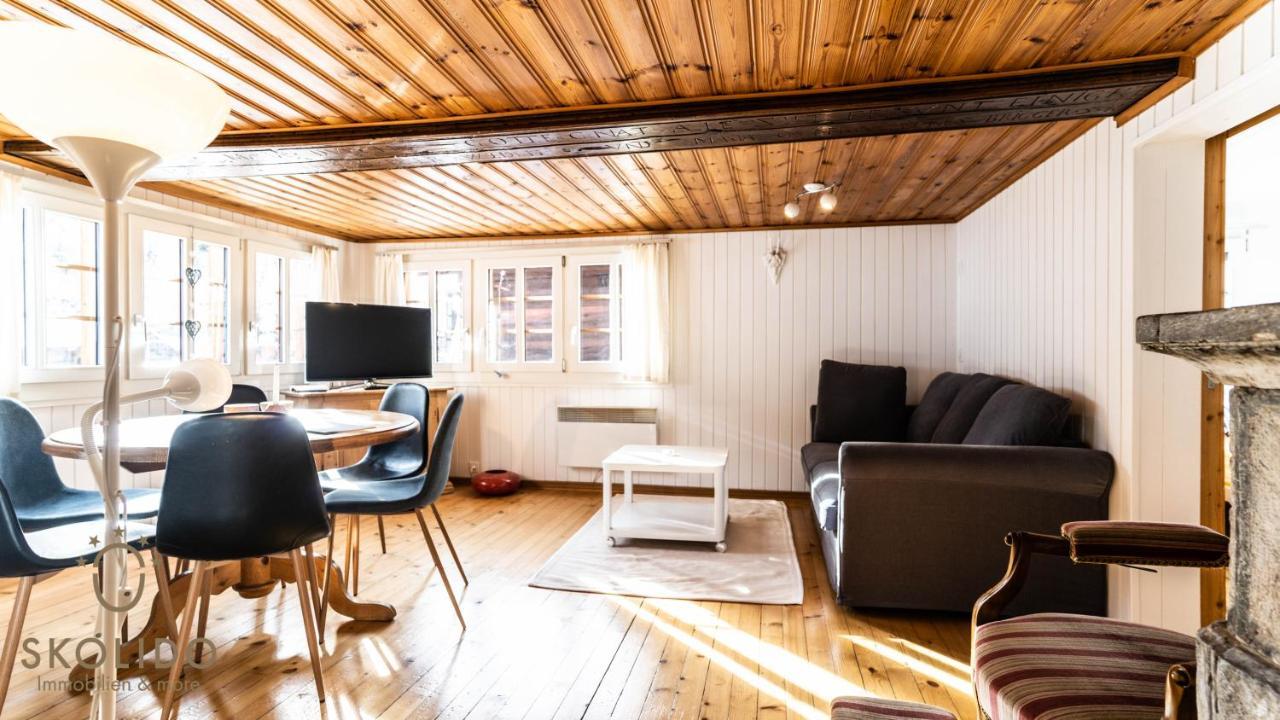 Heimeliges Walliserhaus Fiesch Zewnętrze zdjęcie