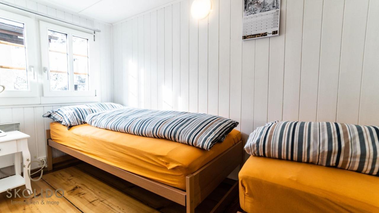 Heimeliges Walliserhaus Fiesch Zewnętrze zdjęcie