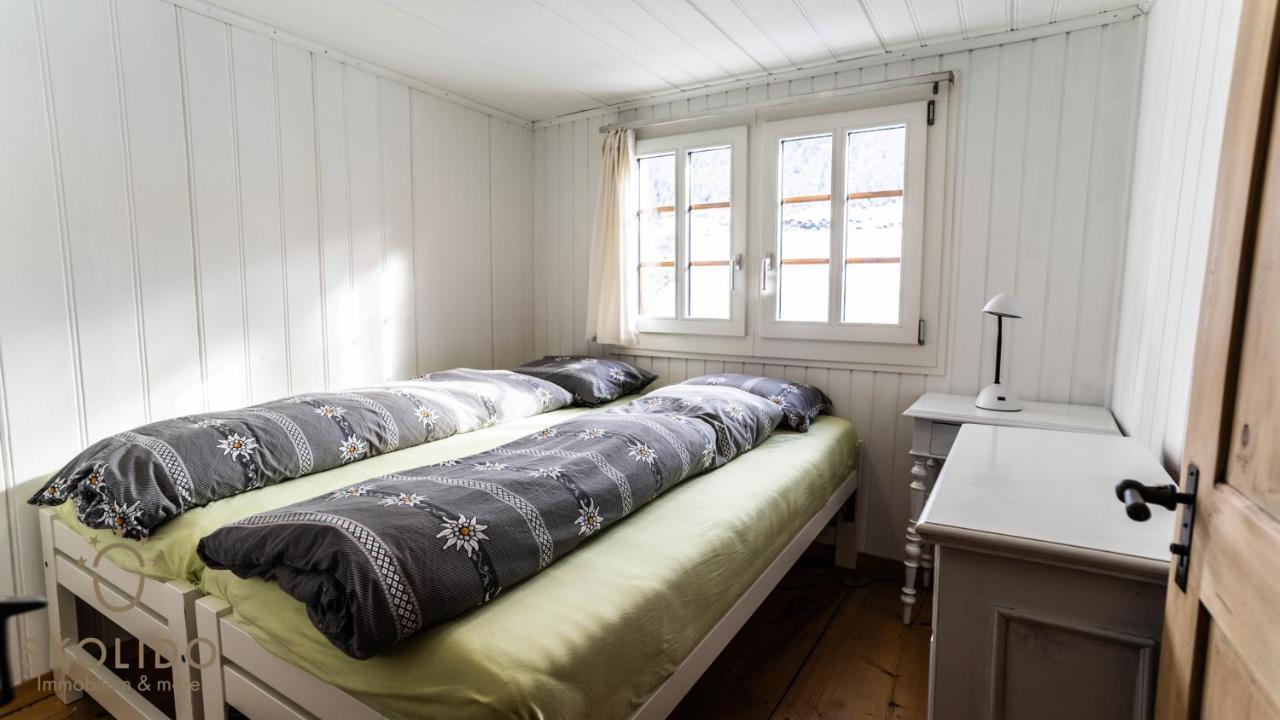 Heimeliges Walliserhaus Fiesch Zewnętrze zdjęcie