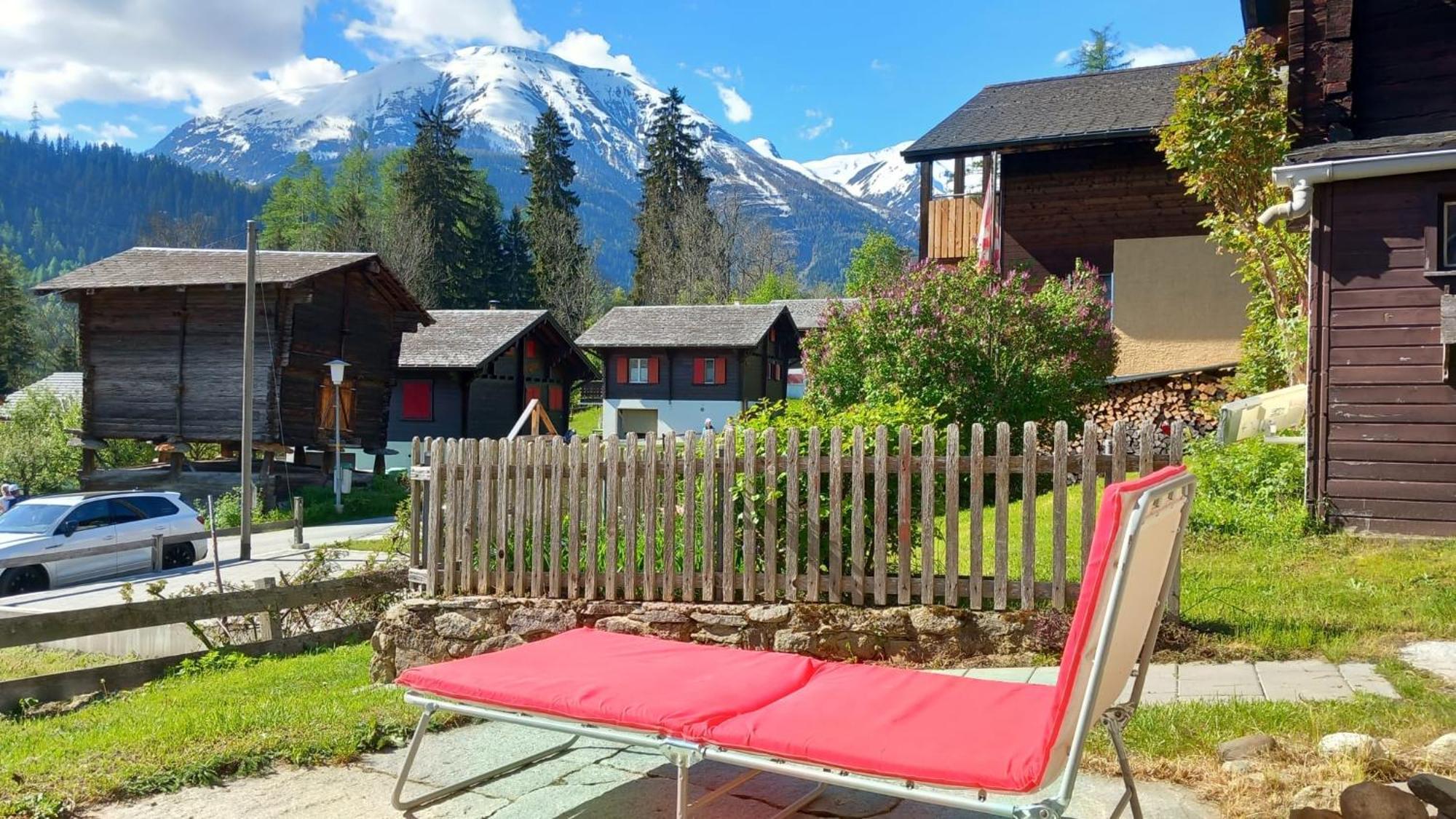 Heimeliges Walliserhaus Fiesch Zewnętrze zdjęcie